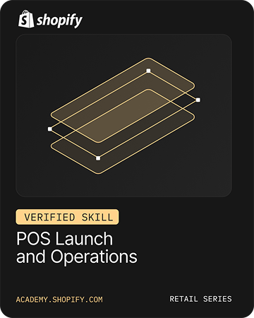 POS Launch and Operations — Shopify verified skill