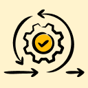 Manual data mapping eliminated icon